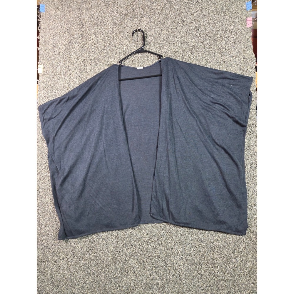 Unbranded Open Front Cardigan Women‎ One Size Gray Oversized Lightweight Kimono